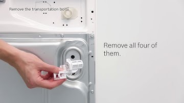 Washing machine vibrates and moves