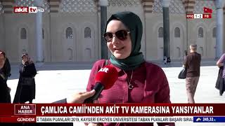 Çamlıca Camii Resmi Açılış Yaptı