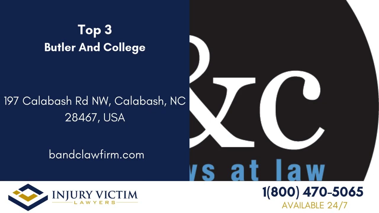 Top 3 Personal Injury Lawyers Calabash