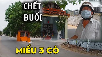 Bí Ẩn 3 Cô Gái Linh Thiêng Trong Ngôi Miếu Nằm Giữa Ngã Ba Đường | 80 Năm Không Ai Dám Di Dời