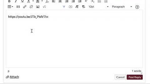 Adding links and videos in Canvas