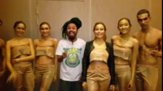 Groove Paint - GOLD GIRL BODY PAINTING - CITY OF DREAMS