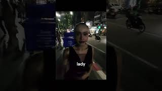 Thailand Ladyboy With Big Feet on the Street 😁👣🇹🇭