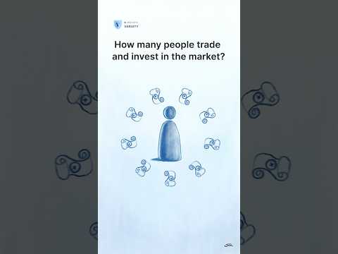 How many people trade and invest in the Market Monthly? Source: NSE Pulse #varsity #zerodha #shorts