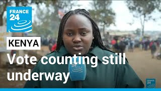 Kenya presidential election: Vote counting still underway two days after polls • FRANCE 24 English screenshot 3