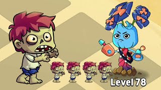 Merge Plants Monster Defense Level 78 plant with all zombies Stage 61 Gameplay Walkthrough Part 14 screenshot 5