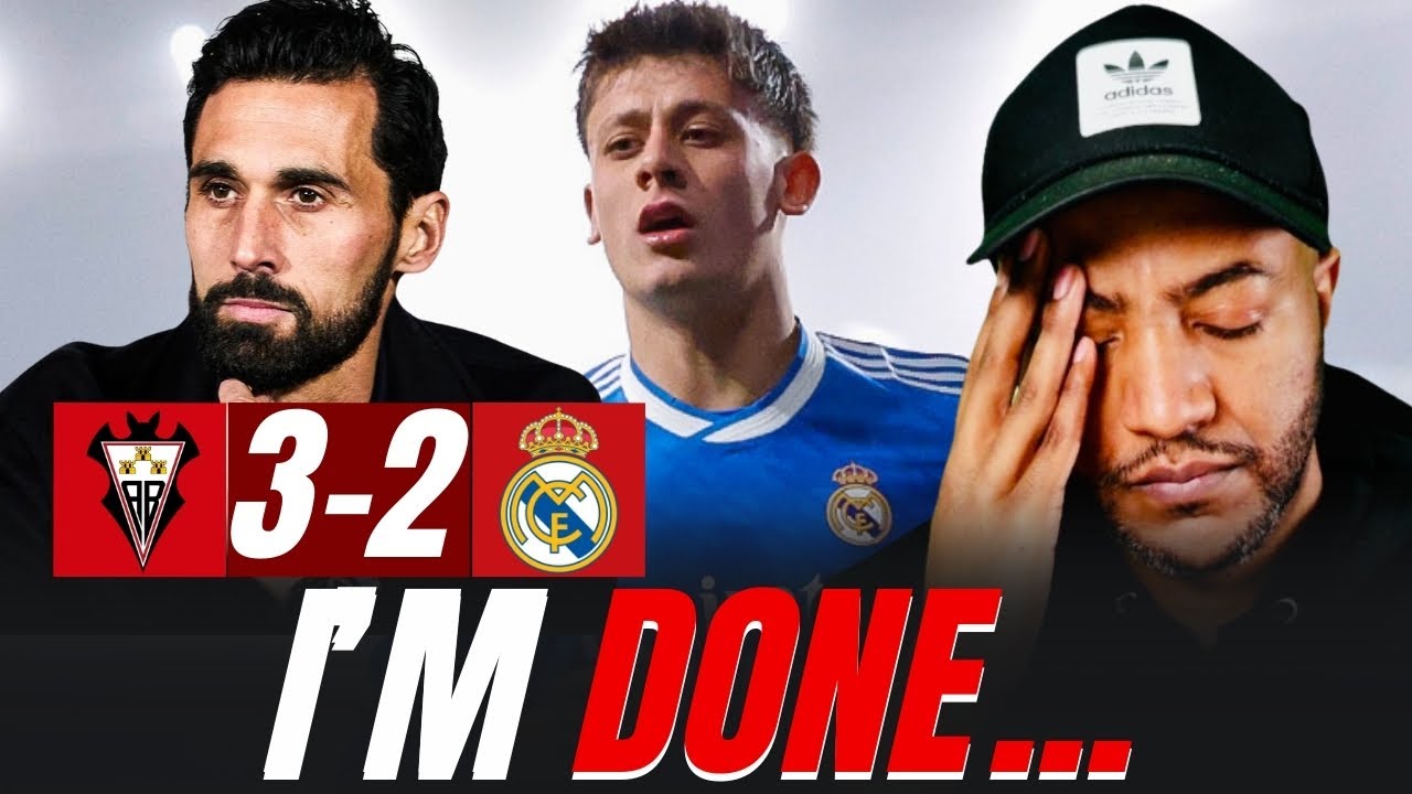 ЗАКОНЧИТЬ ФУТБОЛЬНЫЙ КЛУБ!😡[ВОЗМУЩЕНИЕ] | РЕАКЦИЯ НА МАТЧ «АЛЬБАСЕТЕ» — «РЕАЛ МАДРИД» СО СЧЕТОМ 3:2!