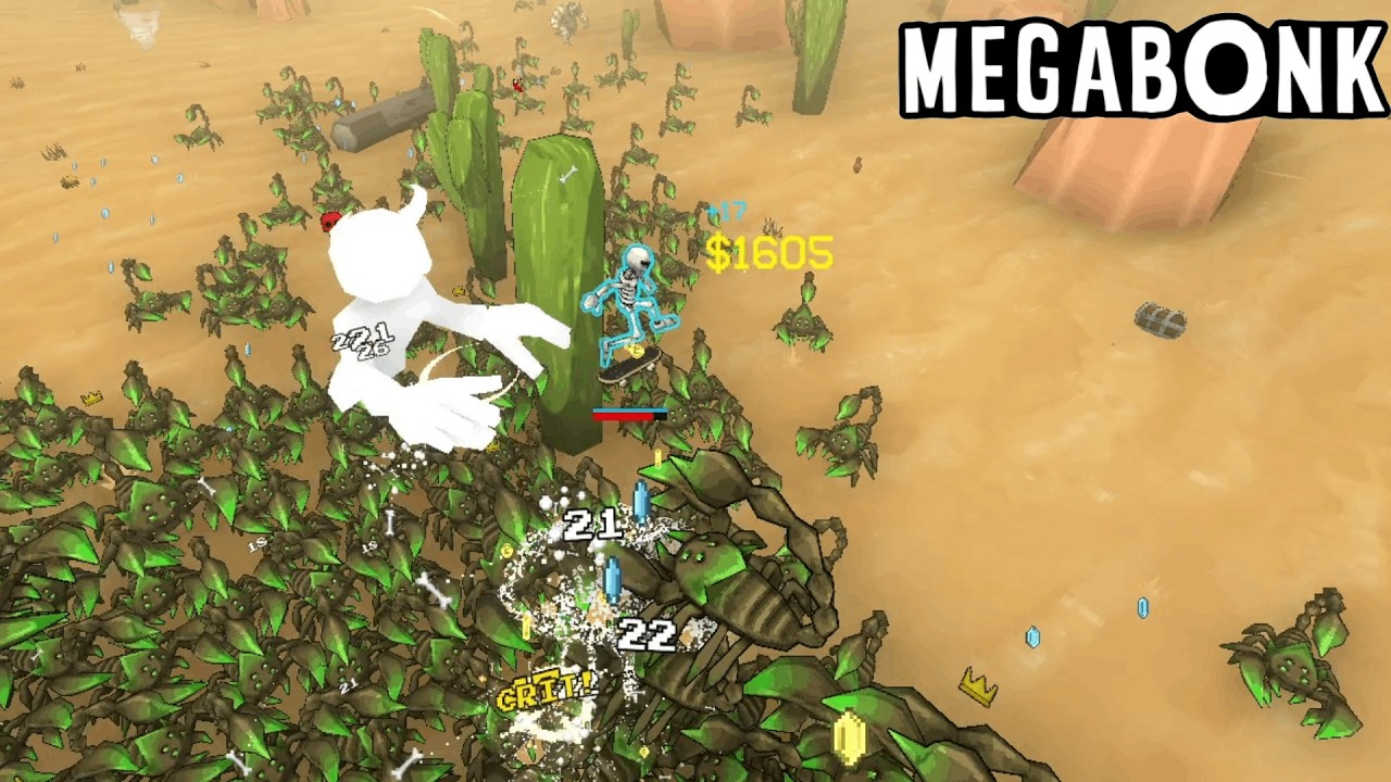 The desert is just a little crazy - Megabonk