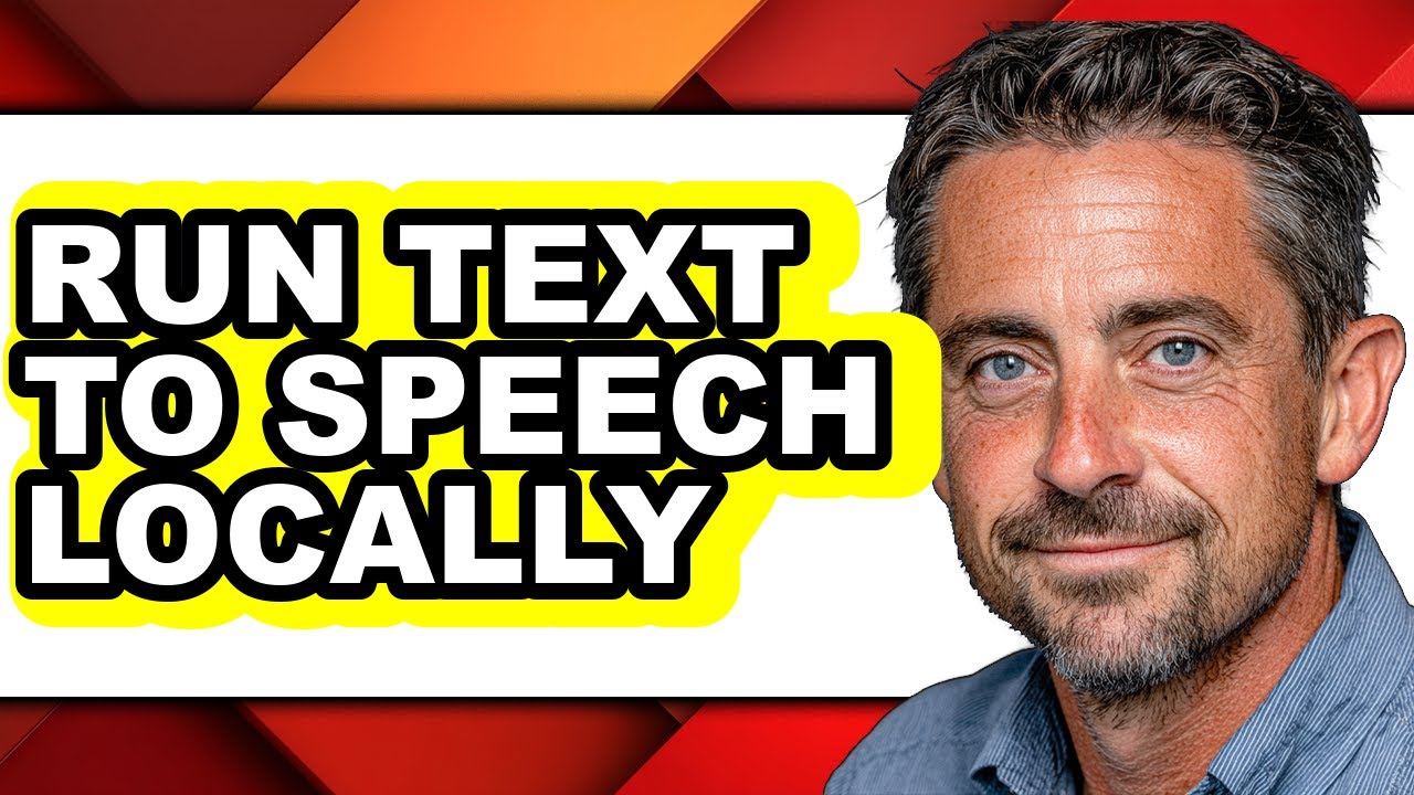 How to Run Text to Speech Locally (updated)