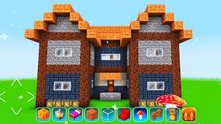 EarthCraft 3D: Block Craft & World Exploration Gameplay #75 | Beautiful Mansion 🏠 screenshot 5