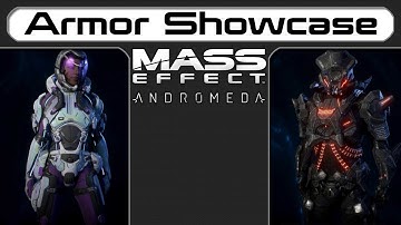 All Armors - Mass Effect Andromeda Showcase and Guide