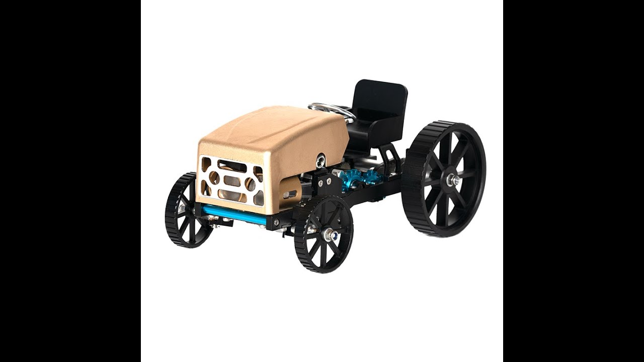 Electric Car Engine Assembly Kit Metal Construction Sets - Gift for Collection