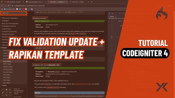 Fix Validation CI4 Update & Rapikan Template [39]