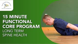 Best 15 Minute Functional Core Program | Long-Term Spine Health