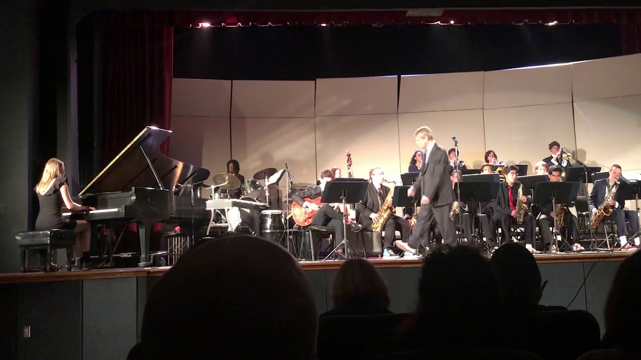 K’Ly Carey, Drummer In Hamilton Academy of Music Jazz B-Band forJazz Night 2018