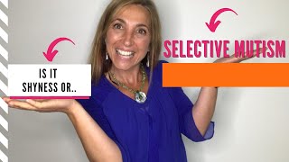 Celebrity My child is very shy, or is it SELECTIVE MUTISM? Wealth