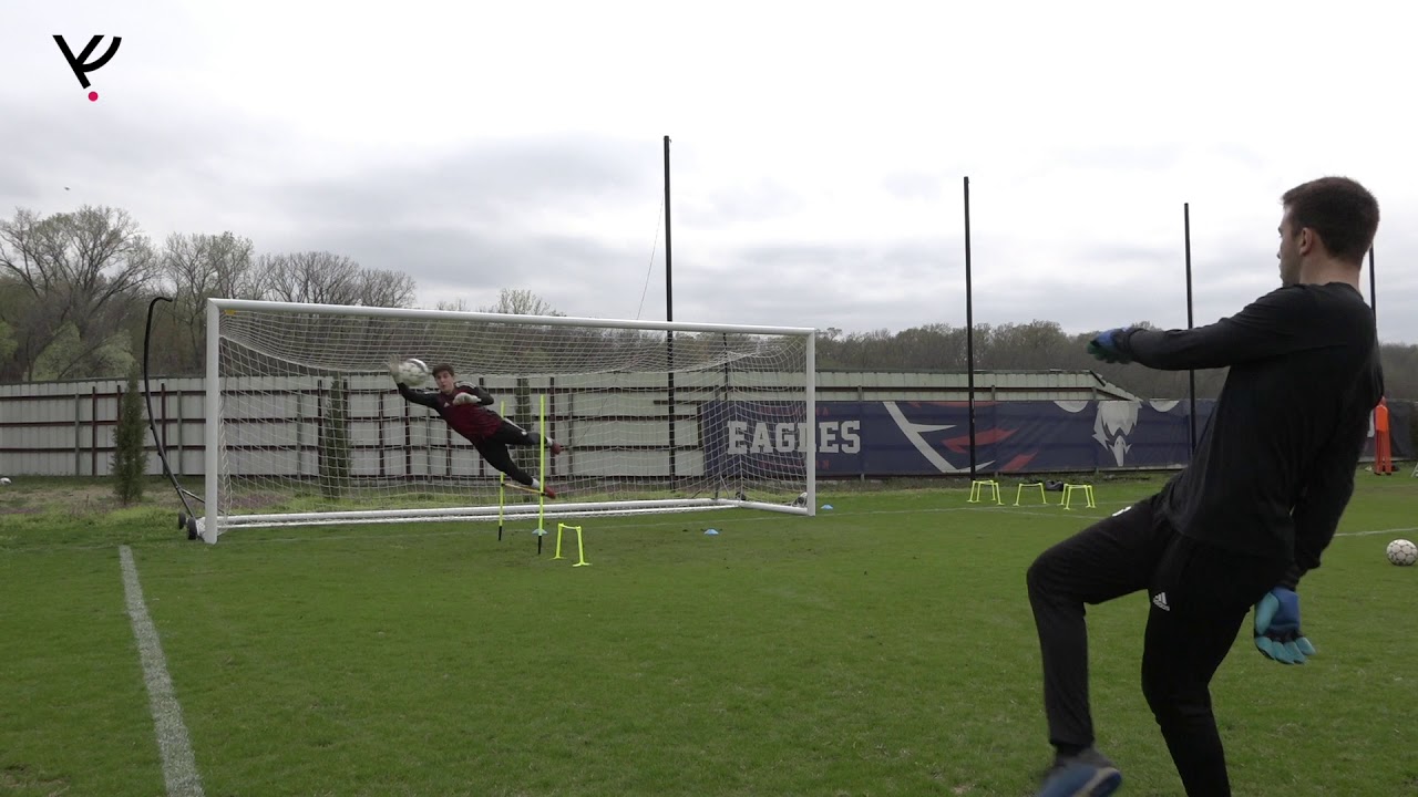 GK Movement and Diving Drill How to Quicker on Your Feet