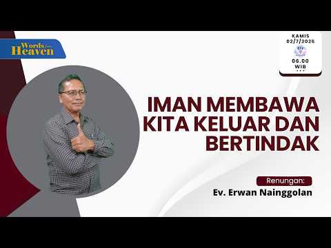 Iman Membawa Kita Keluar dan Bertindak | Ev. Erwan Nainggolan | Diaspora TV