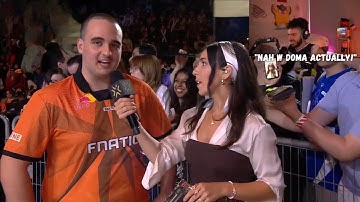 SEN Tarik reacts to FNC Doma Explaining Alfajer Substitution & Interview