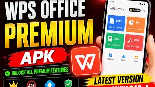 ✅ WPS Office Premium APK Download (Premium Unlocked) | No Ads + Full Features screenshot 4