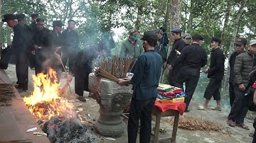 Lễ cúng Thần rừng của dân tộc Nùng ở xã Pố Lồ, huyện Hoàng Su Phì, tỉnh Hà Giang