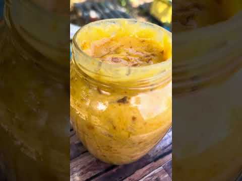 Крем-мед  курага 0,25 л (280 грам), видео 1