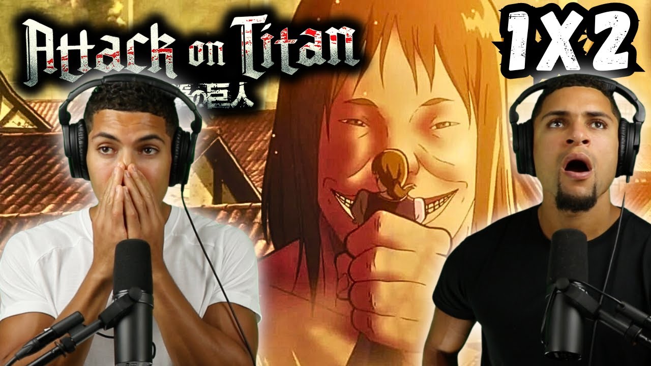 THIS SHOW IS EPIC! | Attack on Titan - 1x2 REACTION!!