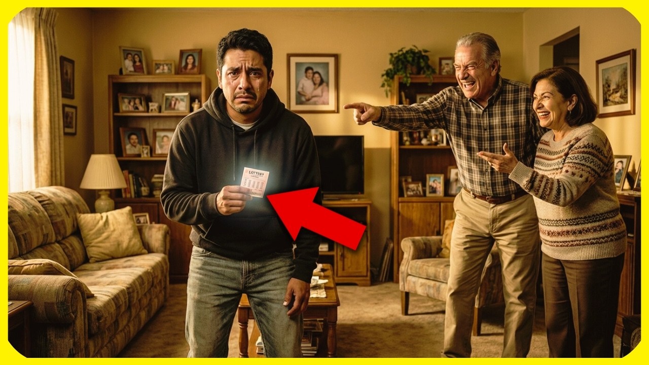 Gané la lotería justo después de perder mi empleo, pero no se lo dije a nadie. Mis padres se rieron