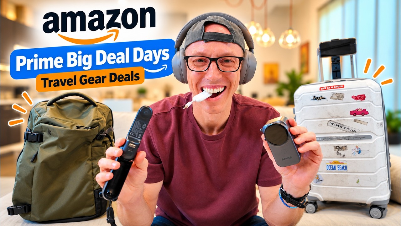 Amazon Prime Big Deal Days: 12 Travel Deals You Won’t Want to Miss – Video