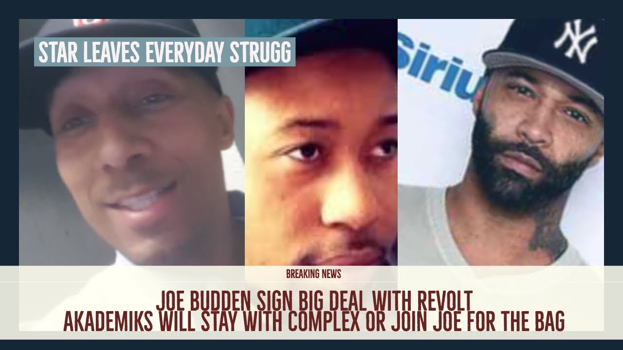 Star LEAVES Everyday Struggle, Joe Budden Sign BIG DEAL WITH Diddy REVOLT, Akademiks Joins Joe?