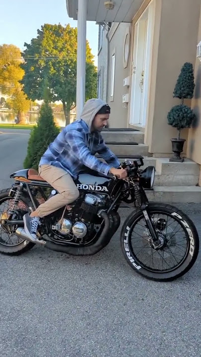 Honda CB750 caferacer by @caferacerbandit