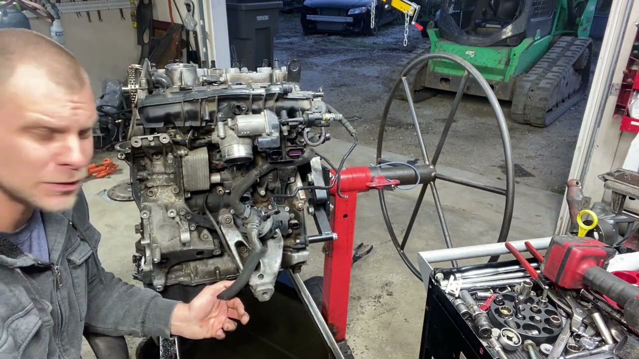 2.0t tfsi Audi VW b8 b8.5 engine tear down (damage inspection) pistons bearings oil consumption a4