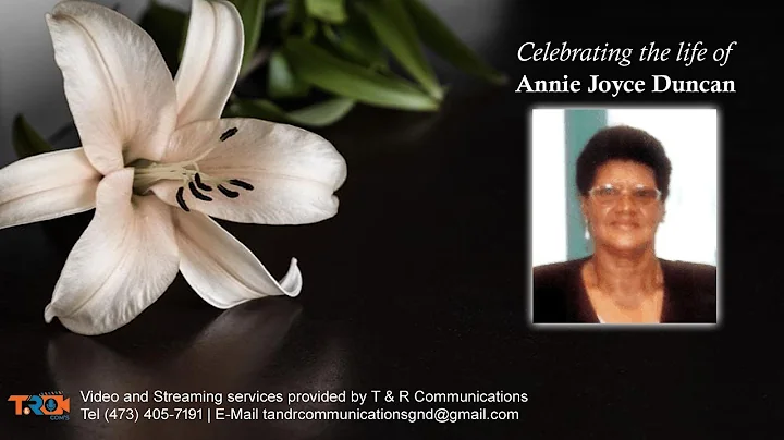 Thanksgiving Service Celebrating the life of Annie...