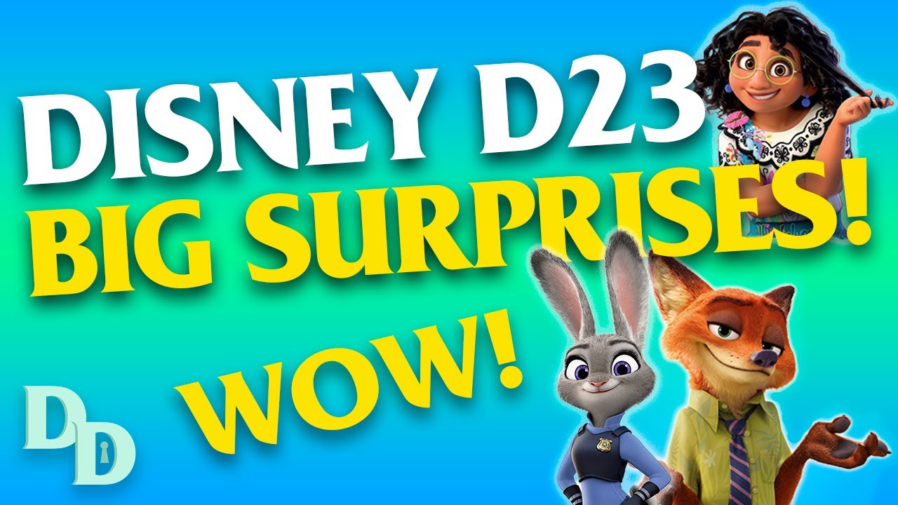 Disney Destination D23 2023 HUGE NEWS ANALYSIS!