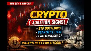 WARNING: Crypto Showing Cracks… ETF Outflows Surge & X Might Be Finished