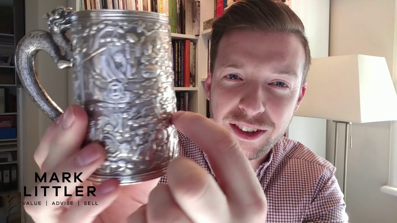 A quick look at a rare Chinese Export Silver mug - circa 1850 - with Mark Littler