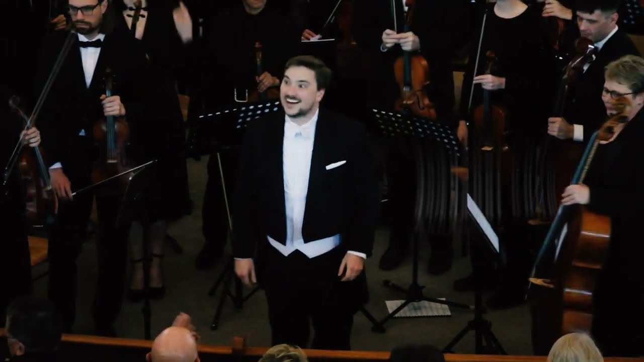 The Winelands Philharmonic Orchestra performing in Riebeek Kasteel on 11 August 2024