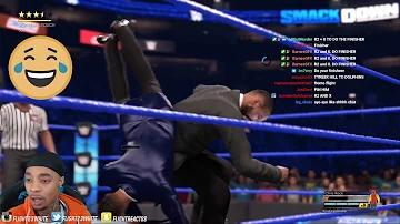 FlightReacts Will Smith Vs Chris Rock WWE 2K22!