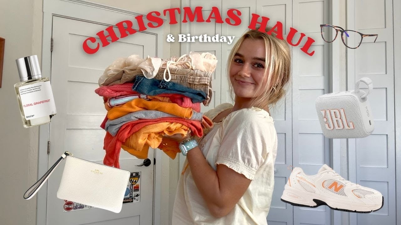 Покупки к Рождеству и дню рождения