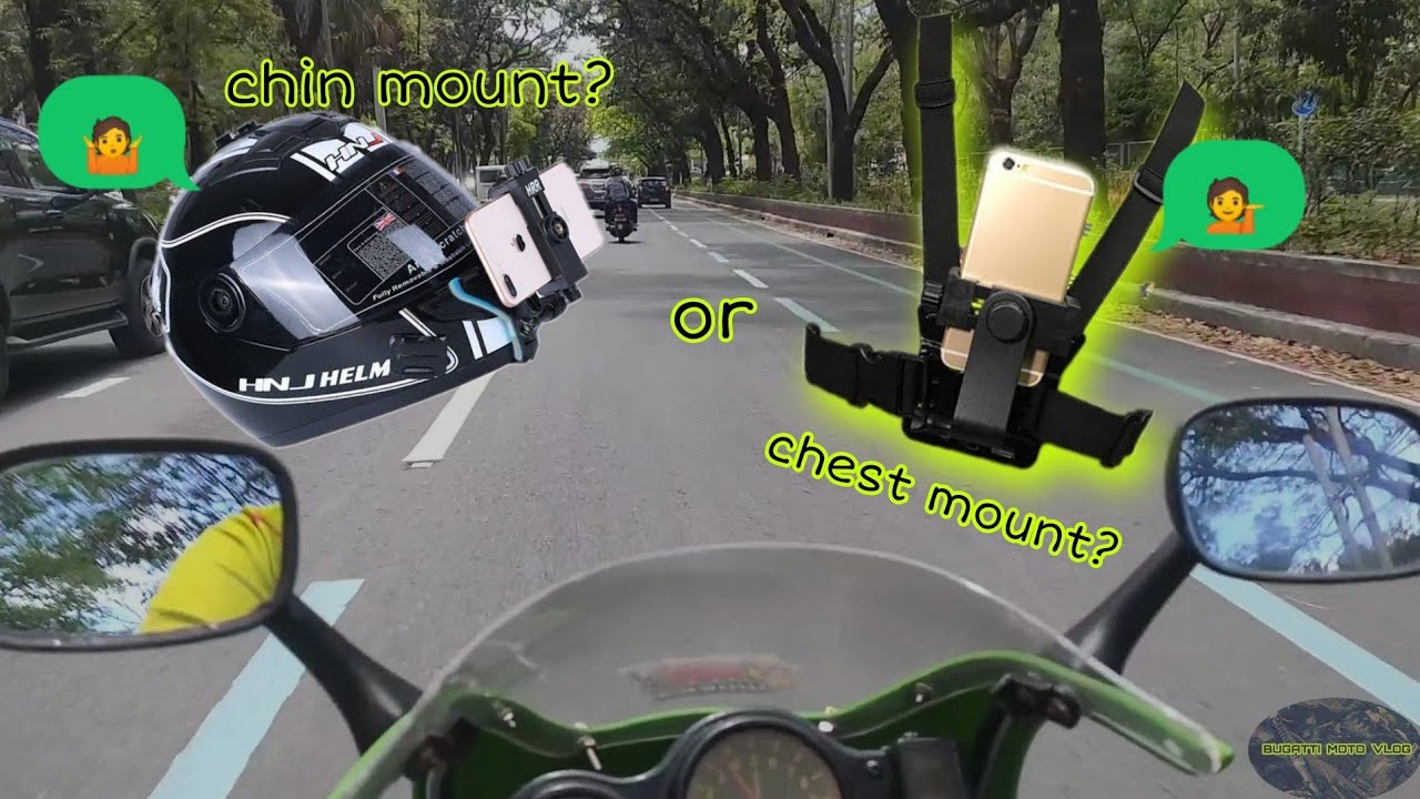 Cellphone chin mount or chest mount? (which is better)