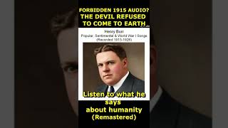 The Devil Refused To Come To Earth In 1915! The Shocking Audio History Hid From You! | TV OPÇÃO