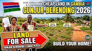 Cheapest Land Sales in Berending Kombo South Gambia 🇬🇲