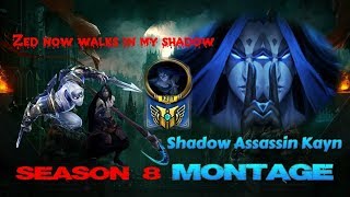 Zed Now Walks In My Shadow - Season 8 Shadow In Kayn Montage