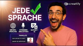 Videos in jede Sprache übersetzen: Creatify AI Voiceover Tutorial