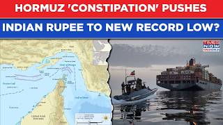 IRGC, US Blockade Hormuz: Indian Rupee Falls To New Record Low Against Dollar| Strait ‘Constipated’