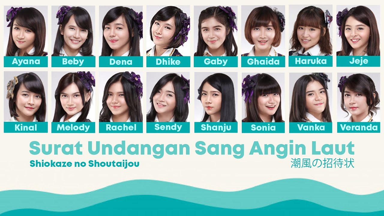 [Coded Lyrics] Surat Undangan Sang Angin Laut (Shiokaze no Shoutaijou) - JKT48