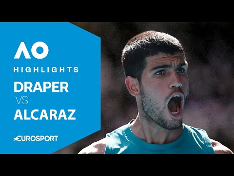 OPEN D'AUSTRALIE 2025 - Alcaraz s'économise contre Draper et avance avec Djokovic dans le viseur