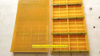 Modular Polyurethane Screen Panels | Long Life Mining Screen Media