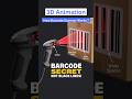 How A Barcode Scanner Works ? | 3D Animation