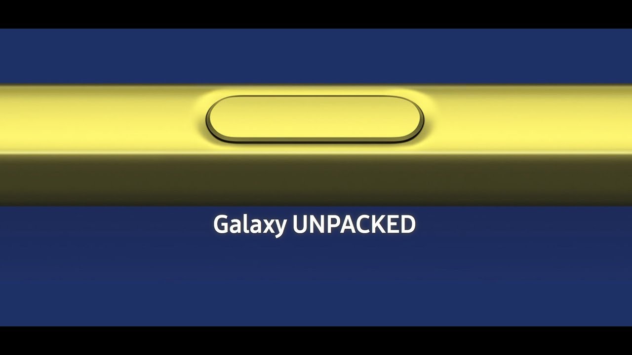 Galaxy Unpacked. Онлайн-Трансляция. 9 августа, в 18.00. (Презентация Samsung Galaxy Note 9)